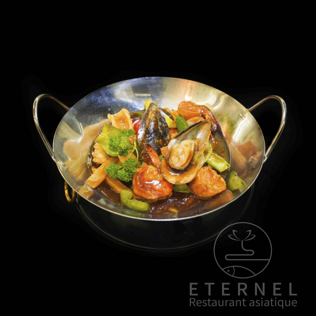 Casserole de fruits de mer